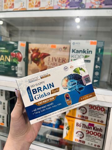 Viên Uống Bổ Não Ginkgo Biloba - Lưu Thông Máu Não