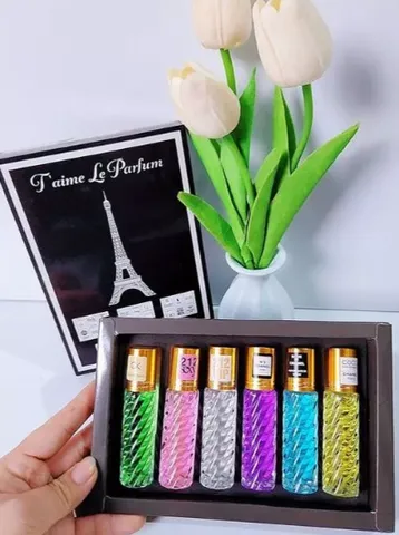 Set 6 Chai Nước Hoa Mini Cao Cấp – Hương Thơm Sang Trọng, Lưu Hương Lâu