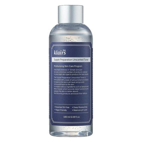 Nước Hoa Hồng Toner Klairs Supple Preparation - Cung Cấp Độ Ẩm NK chính hãng