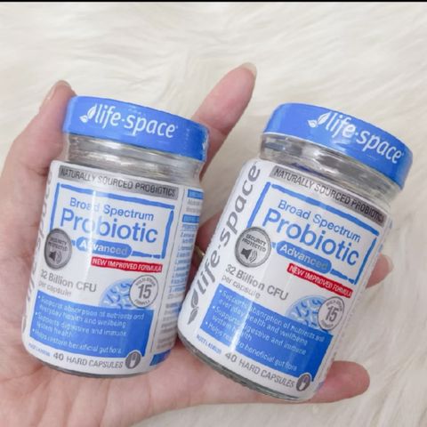 Men Vi Sinh Life Space Broad Spectrum Probiotic 40 Viên – 32 Tỷ Lợi Khuẩn Úc