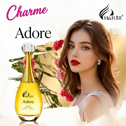 Nước Hoa Nữ Charme ADORE 50ML - Hương Hoa Cỏ Dịu Dàng, Sang Trọng, Món Quà Tuyệt Vời Cho Phái Đẹp