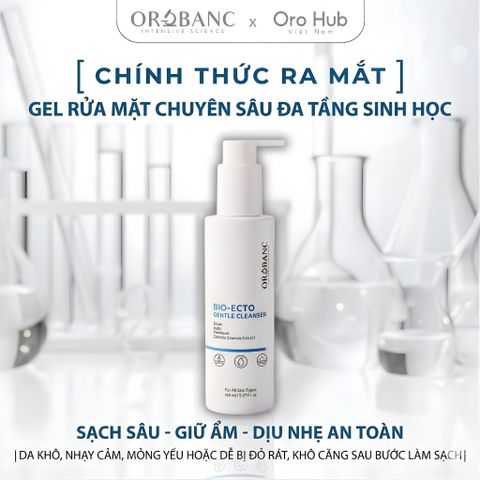 Gel Rửa Mặt Sạch Sâu Đa Tầng, Cấp Ẩm, Phục Hồi, An Toàn Cho Da Nhạy - Bio Ecto Gentle Cleanser 150ml