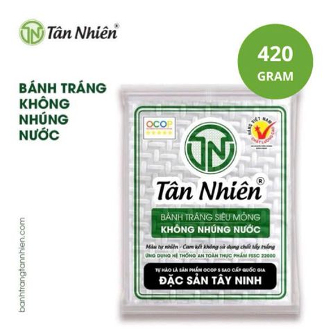 Bánh tráng siêu mỏng Tân Nhiên 420GRAM