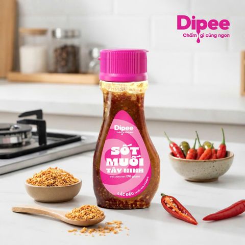 Sốt muối chấm Tây Ninh Dipee CAY VỪA 170gram