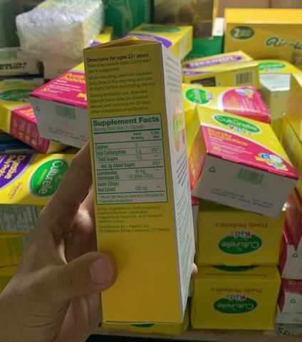 Viên uống hỗ trợ hệ tiêu hóa từ Culturelle Digestive Daily Probiotic Prebiotics 50v