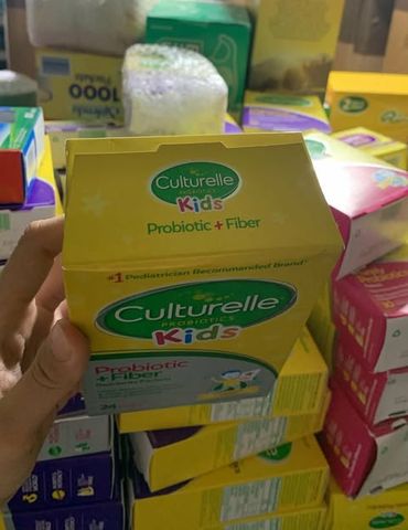 Gói n vi sinh cho bé Culturelle Probiotic Fiber Kids Packets Hộp 24 gói