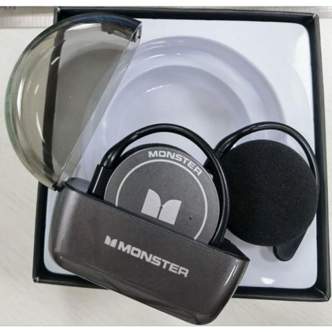 Tai Nghe Bluetooth TWS Monster Airfree GT07 - Tai Nghe Thể Thao Treo Vành Tai, Khử Ồn, Pin Lâu