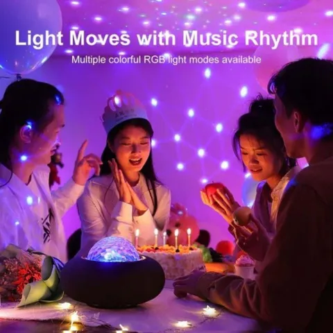 Loa Bluetooth Led RGB Maya Series - JOYROOM JR-MS02 Công Suất 20W, 6 Hiệu Ứng RGB, TWS 2 Loa
