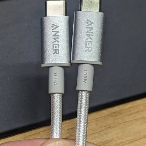 Cáp Sạc Nhanh Anker C to C 60W/100W A8753/A8756 Dây Dù Nylon Bện, Chip e-Marker, Truyền Data 480Mbps