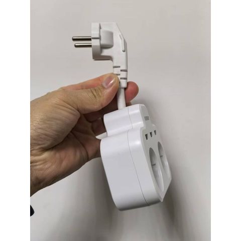 Ổ Điện Đa Năng 3680W SUDEERY WPG-EU016 ( Đức ) 2 Cổng 220V + 3 Cổng USB-A, Nhựa Cao Cấp Chống Cháy