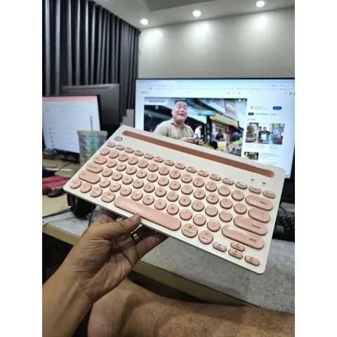 Bàn phím Bluetooth FD IK6650/IK3381 Tri-Mode Gõ Êm Kết Nối Máy Tính, Điện Thoại, Máy Tính Bảng
