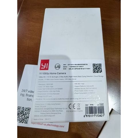 Camera Wifi Yi Home 1080P - Camera An Ninh Giám Sát Cảnh Báo Chống Trộm Bản Quốc Tế