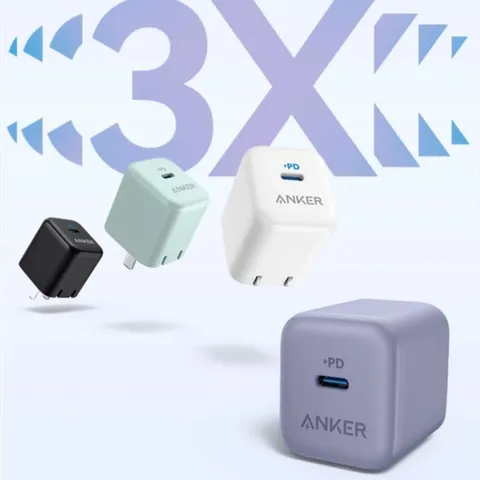 Củ Sạc Nhanh Anker 312 - A2678 20W Công Nghệ PD Type C, Nhỏ Gọn An Toàn