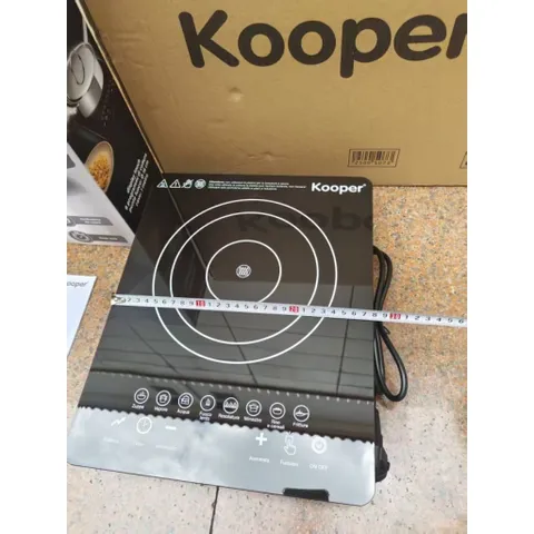 Bếp từ đơn Kooper (Italia), công suất 1500W - 8 Chế Độ Nấu Tự Động, Cảm Ứng, An Toàn Vượt Trội