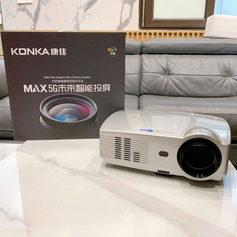 Máy Chiếu Thông Minh KONKA PS4 Full HD 1080p Chạy Android, Loa Stereo Tích Hợp, Công nghệ Eye Shield