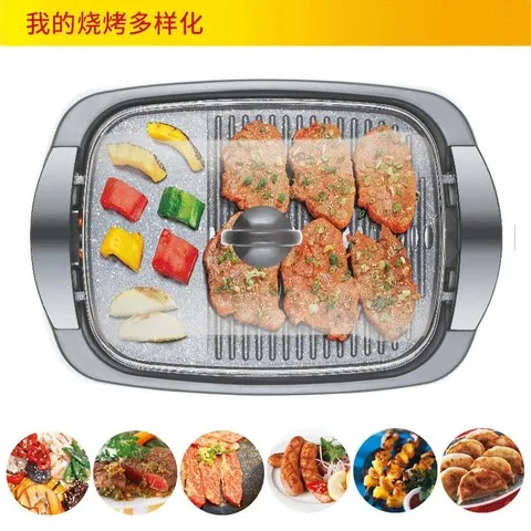 Bếp nướng đa năng EUPA TSK-2742G - Công Suất 1500W (Nướng/ Chiên/ Hấp) - Lớp Phủ Chống Dính Đá Cẩm Thạch