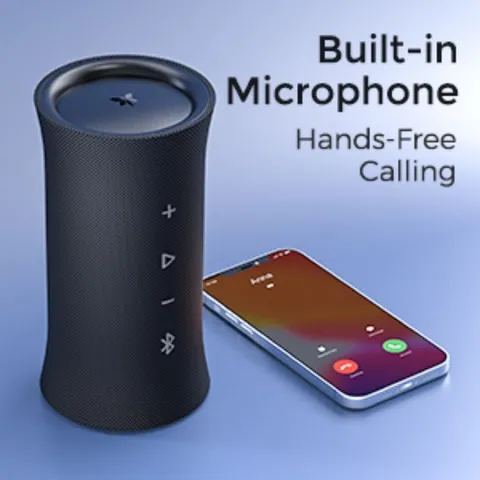 Loa Bluetooth AXLOIE O2 - Chống Nước IPX7, TWS , Extra Bass, 10W, Mic Tích Hợp (Hàng À Má Zôn )