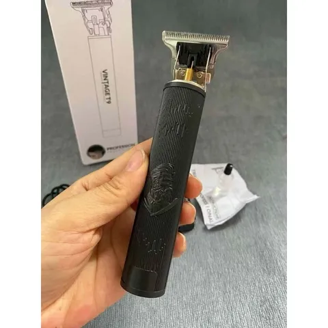 Tông Đơ Cắt Tóc Không Dây Vintage T9 Trimmer Professional - Máy Cắt Tóc Chuyên Nghiệp Chuẩn Salon Kèm Phụ Kiện An Toàn