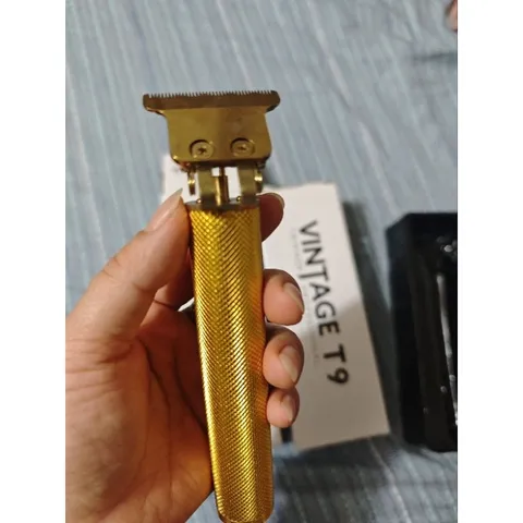 Tông Đơ Cắt Tóc Không Dây Vintage T9 Trimmer Professional - Máy Cắt Tóc Chuyên Nghiệp Chuẩn Salon Kèm Phụ Kiện An Toàn