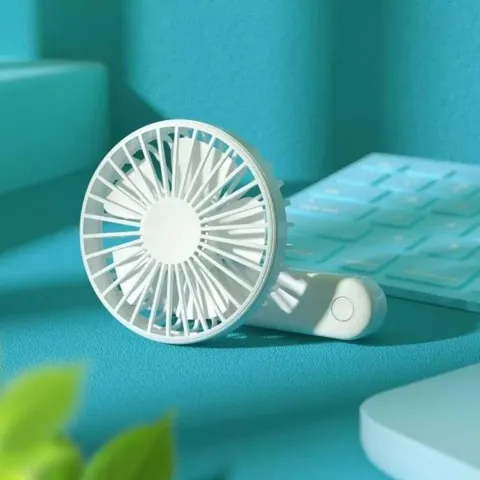 Quạt Cầm Tay Qualitell ZS6003 - Động Cơ Không Chổi Than 5 Cánh, Gập Gọn 180 Độ