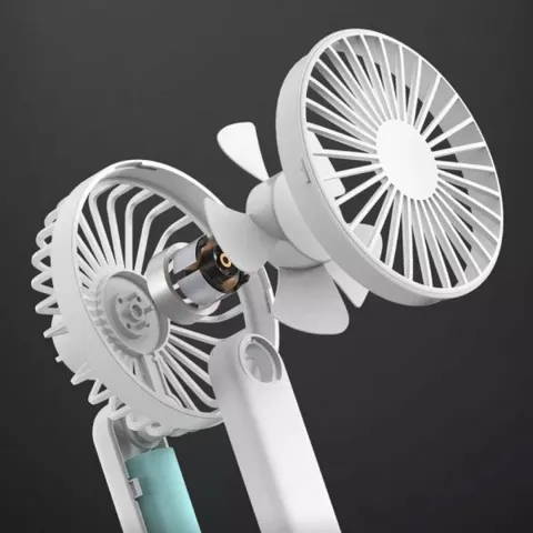 Quạt Cầm Tay Qualitell ZS6003 - Động Cơ Không Chổi Than 5 Cánh, Gập Gọn 180 Độ