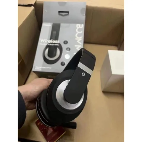 Tai Nghe Bluetooth Chụp Đầu Headphone BOOMMIC SY-BTM200 - Gập Gọn, Có Mic Tích Hợp, Giảm Ồn