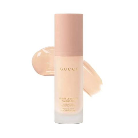 Kem nền Gucci Fluide De Beauté Fini Naturel 110C - Lớp nền tự nhiên, căng mọng, chống nắng, trang điểm hoàn hảo cho da sáng trắng. NK Chính hãng