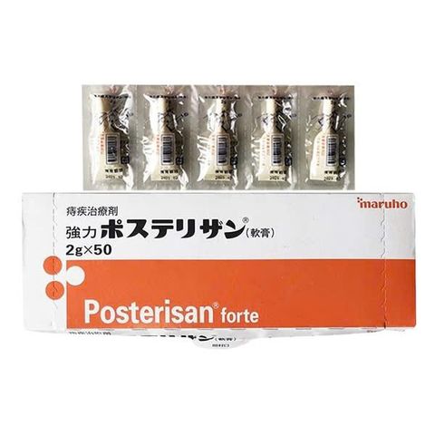 Kem Bôi Trĩ Posterisan Forte Nhật Bản | Hỗ Trợ Chăm Sóc Vùng Hậu Môn (10 tuýp)