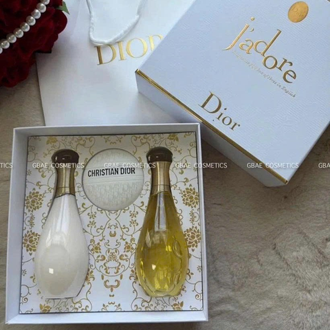 Bộ Sản Phẩm Chăm Sóc Cơ Thể Dior – Sữa Tắm, Sữa Dưỡng Thể & Kem Tay - Fullbox Chính Hãng, Da Mềm Mại, Tươi Mát 732851 NK