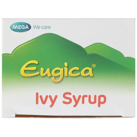 Eugica Ivy Syrup hỗ trợ giảm ho, giảm đờm hộp 20 gói x 5ml