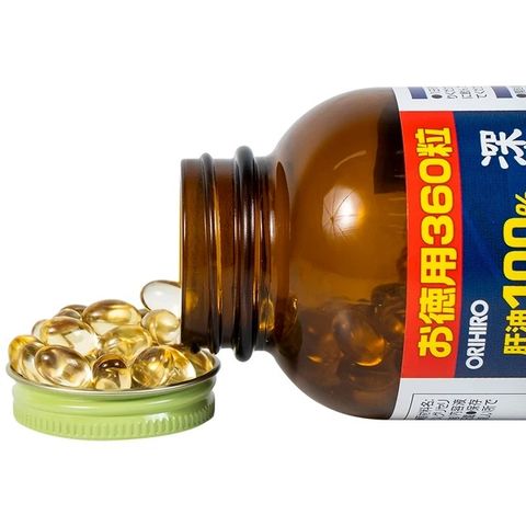 Viên Uống Dầu Gan Cá Squalene Orihiro 360 Viên, giúp giảm đau, viêm sưng các khớp xương