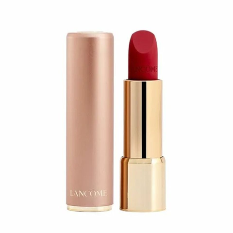 Son Lancôme L'Absolu Rouge Intimatte 196 Pleasure First - Son Môi Cao Cấp, Màu Đỏ Rực Rỡ, Dưỡng Ẩm, Không Gây Khô Môi NK (chính ngạch)