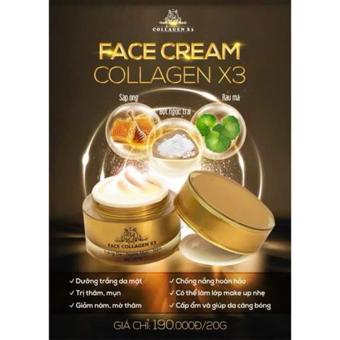 Kem Face Dưỡng Da 20g Ngừa Mụn - Trắng Da - Phục Hồi Da Hư Tổn