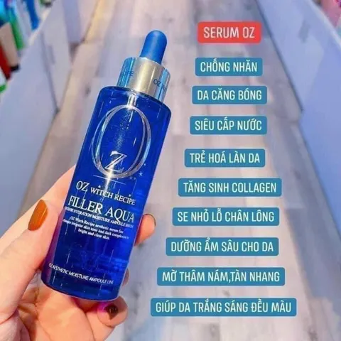 Tinh Chất Cấp Ẩm Phục Hồi OZ Witch Recipe Filler Aqua - 60ml 759906