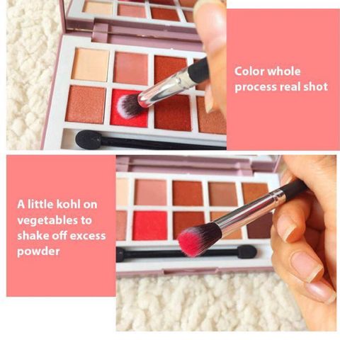 HOT Cọ trang điểm, cọ đánh phấn mắt đánh khối highlight make up makeup trong nước trung 759912