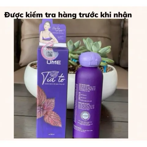 Dung dịch vệ Sinh Tía Tô UME - Tía Tô 150ml - dung dịch vệ sinh 759920