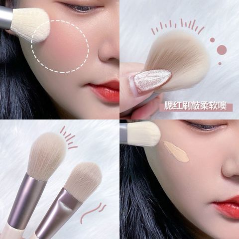 Cọ Trang Điểm Đánh Phấn Phủ, Đánh Má Hồng Bắt Sáng Dễ Dùng Tiện Lợi 759923