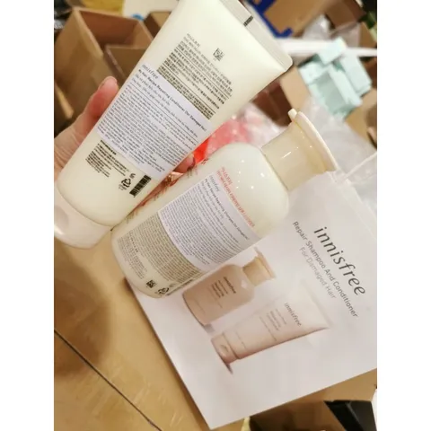 Bộ 2 chai Dầu gội và dầu xả phục hồi dành cho tóc hư tổn My Hair Recipe Repairing Shampoo 760010