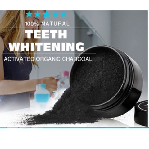 Deal 10/10 BỘT TRẮNG RĂNG THAN TRE HOẠT TÍNH 100% NATURAL TEETH WHITENING 760020