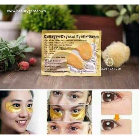 Combo 5 MIẾNG ĐẮP MẮT COLLAGEN CRYTAL EYELID PATCH TRỊ QUẦNG THÂM VÀ TAN BỌNG MẮT 760028