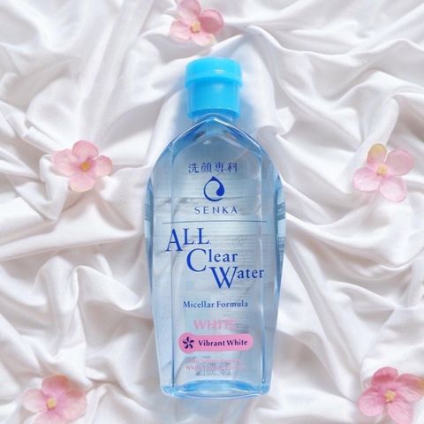 Nước tẩy trang dưỡng trắng Senka All Clear Water Micellar Formula White 230ml 760063