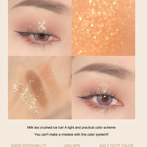 HOT Bảng Phấn Mắt HLLR 9 Màu make up không thấm nước Chống các giọt mồ hôi Hiệu 760111