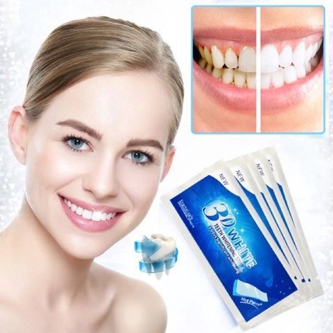 Combo 5 miếng dán trắng răng 3D tiện lợi an toàn 760209