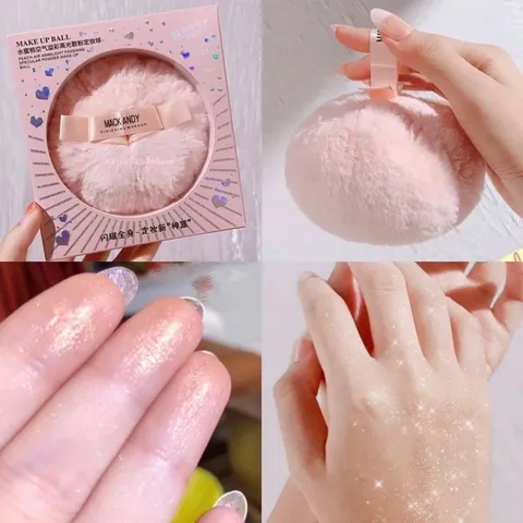 Bông phấn bắt sáng nhũ highlight MACK ANDY 760217