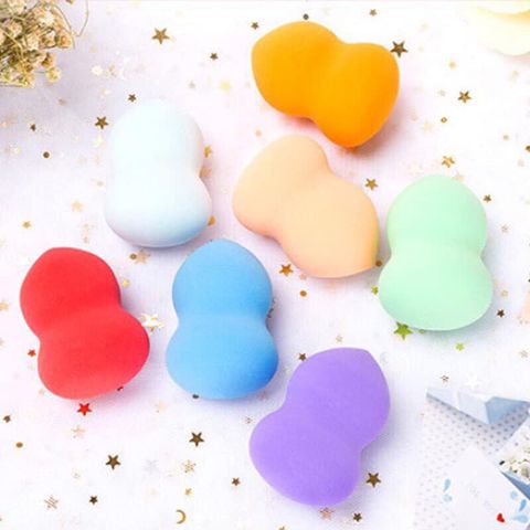 HOT Bông Mút make up ướt và khô hình quả bầu/giọt nước sắc màu ngẫu nhiên 760353