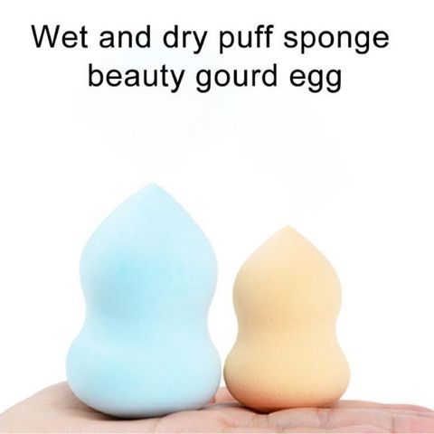 HOT Bông Mút make up ướt và khô hình quả bầu/giọt nước sắc màu ngẫu nhiên 760353