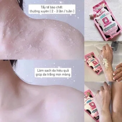 Muối Tắm Sữa Bò Tẩy Tế Bào Chết , Làm Sáng Da, Dưỡng Da Mịn Màng A Bonne Spa Salt Thái Lan 350g 760387