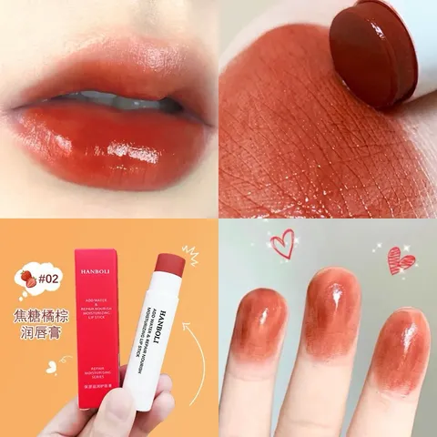 Son dưỡng môi HABOLI làm mềm môi cho mọi thời gian nha các nàng ơi. Sáng - Trưa - Chiều - Tối, môi khô cùng son dưỡng 760413