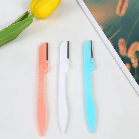 HOT Combo 3 Dao cạo chân mày nhiều sắc màu bén - Dao Cạo Mini Tiện Dụng 760442