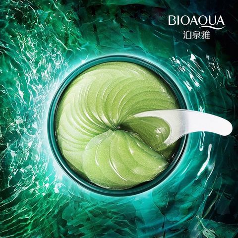 Hộp 60 Mặt Nạ Mắt BIOAQUA từ tinh chất tảo biển mang lại hiệu quả cao trong chăm sóc vùng quanh mắt 760501